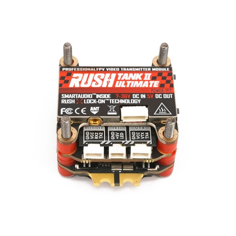 RushFPV Blade F722 Stack & ESC 4in1 50A 3-6S BLHeli_32 for Analog & Rush Tank Ⅱ VTX